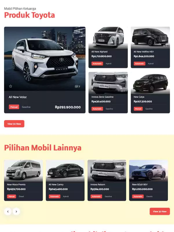 jual mobil toyota