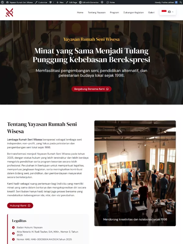 Rumah Seni Wisesa 6944b5a51beed